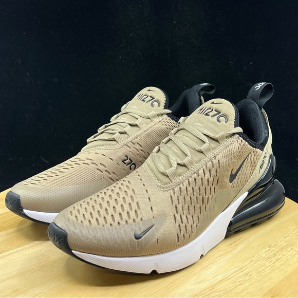 Nike Air Max 270 Khaki Beige Black White FQ8830-247 Men's multi size - Picture 2 of 10